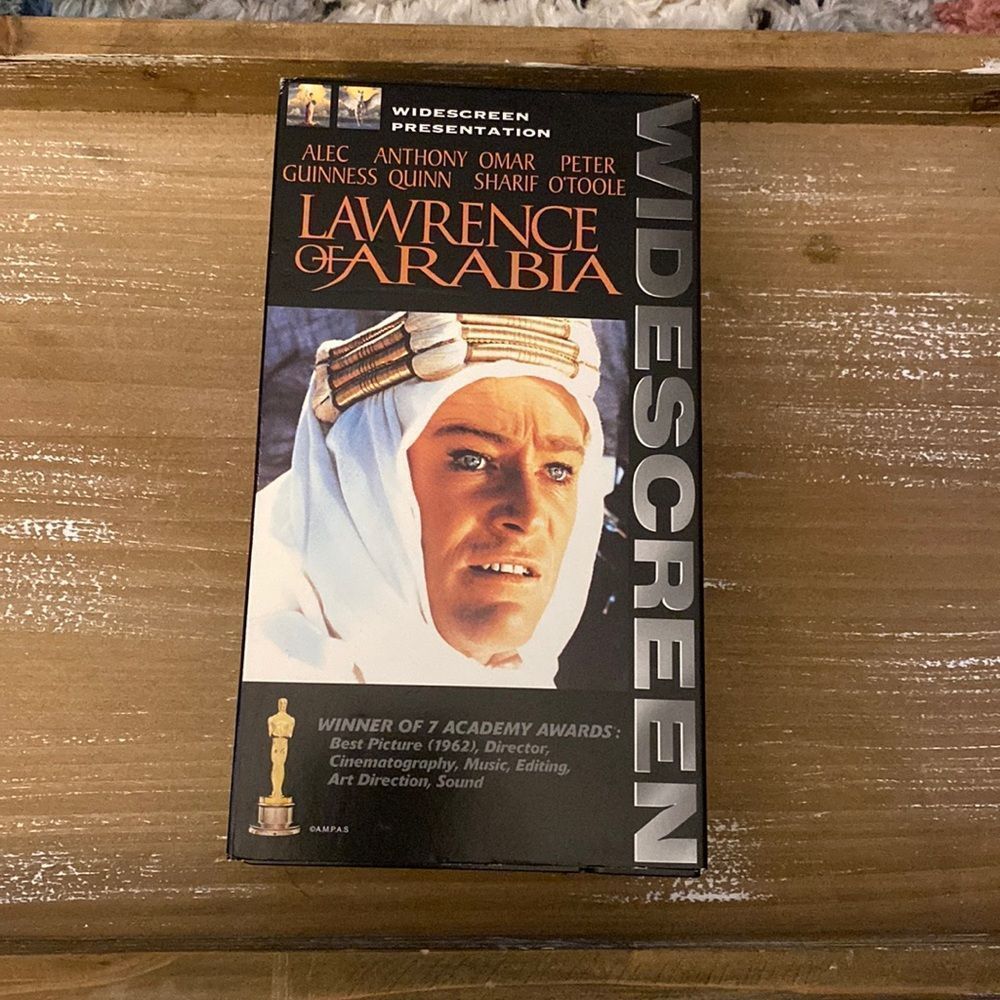 Lawrence of Arabia Box Set VHS Tapes
